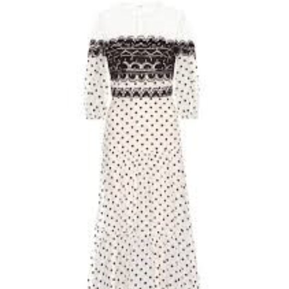 Temperley London Polka Dot Print Brand New W/T Size 2 Dress - Picture 3 of 3